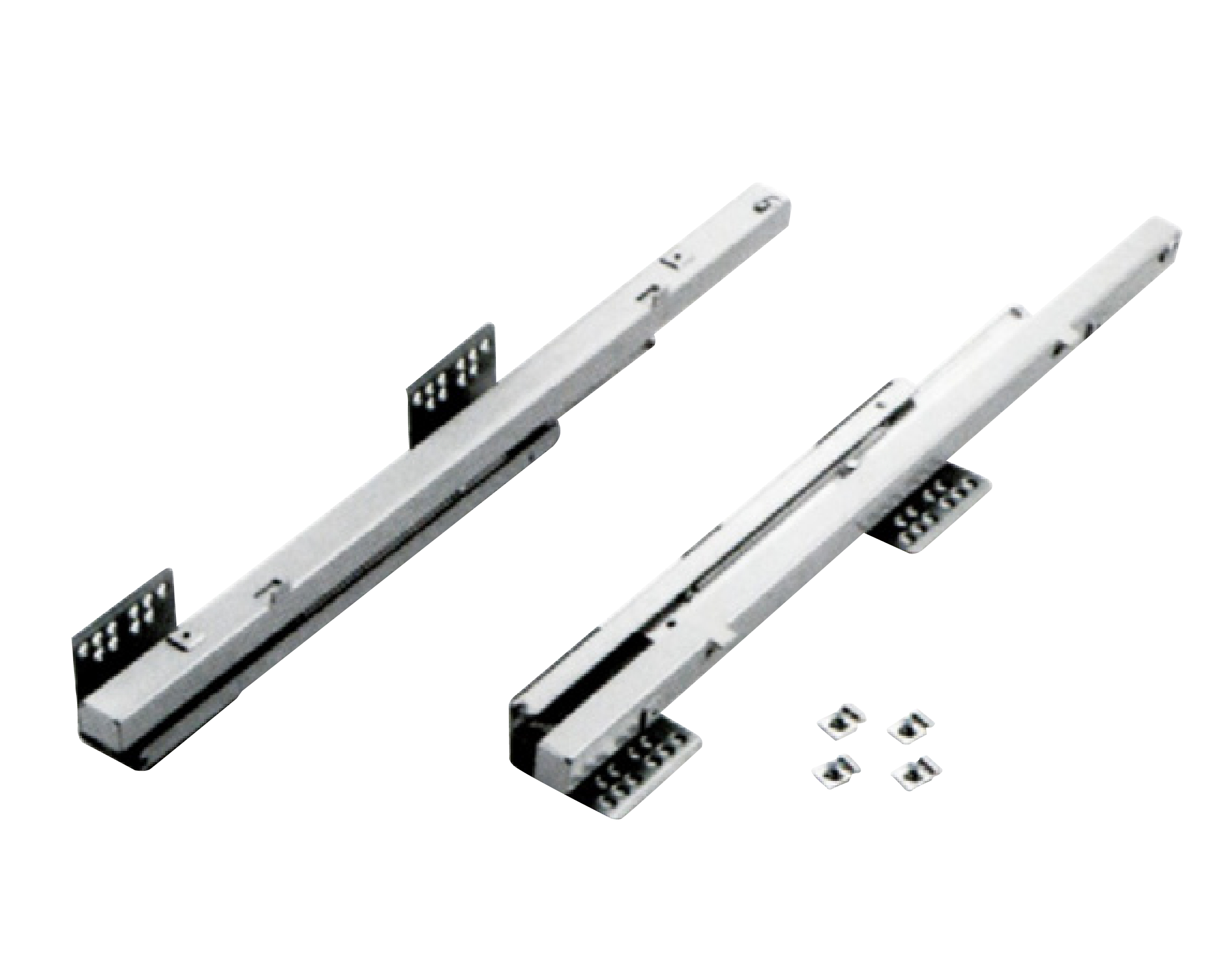 重型緩衝拉籃滑軌