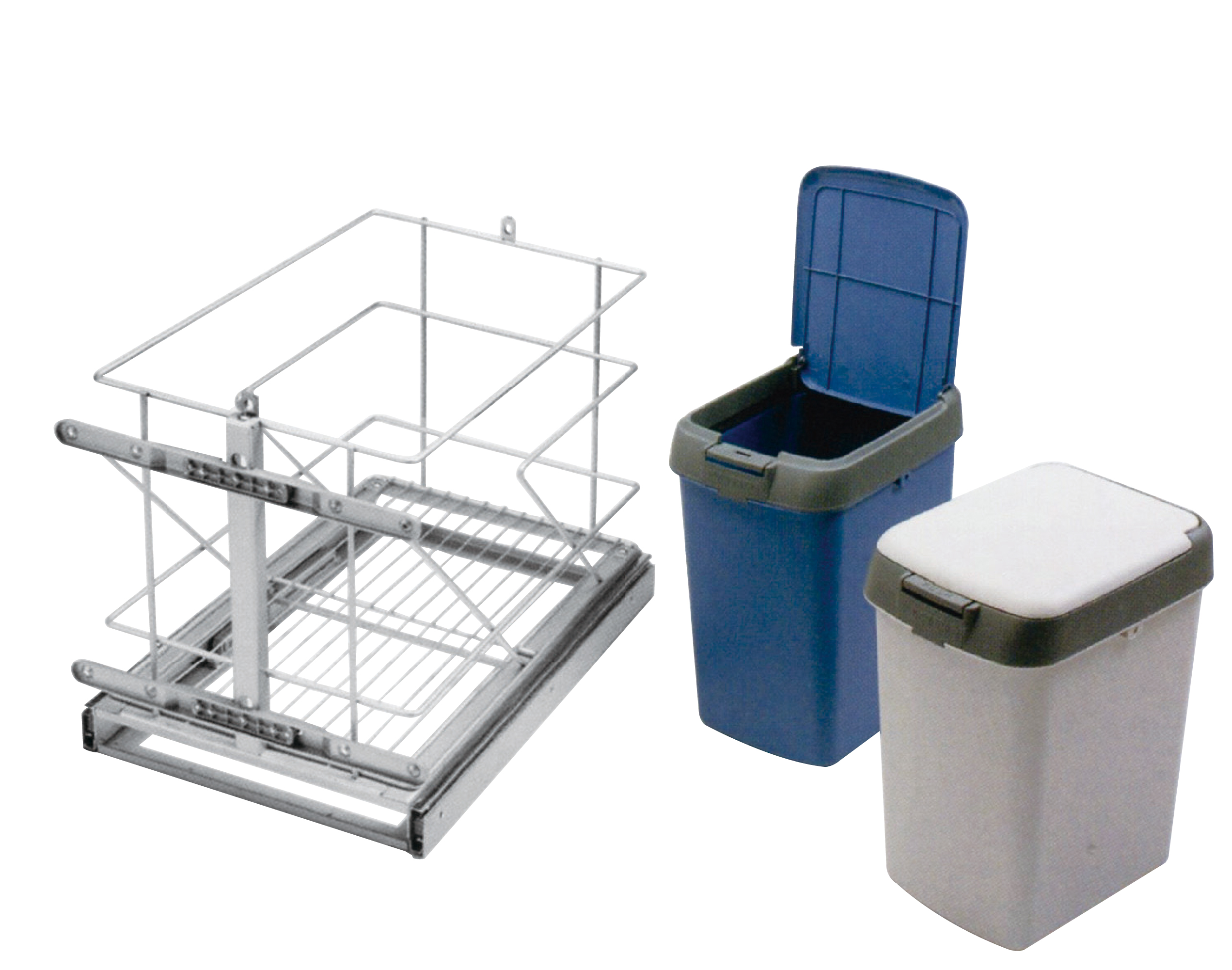 緩衝分類垃圾桶