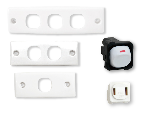 開關面板(1/2/3孔)/開關/插座