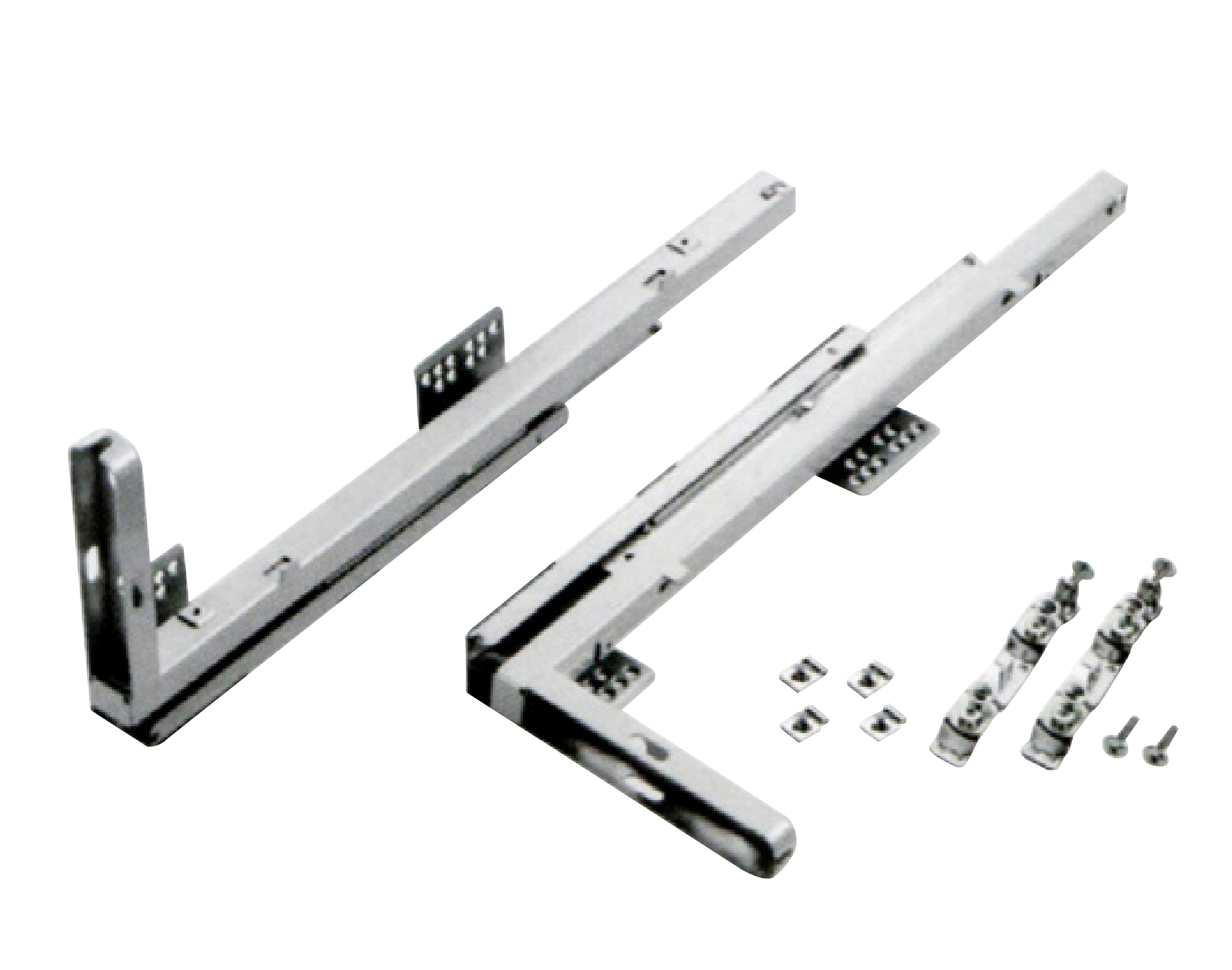 屜頭式重型緩衝拉籃滑軌