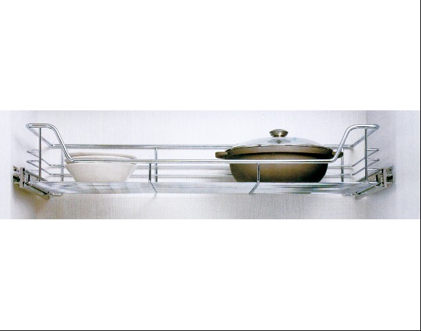 淺櫃拉籃-不鏽鋼