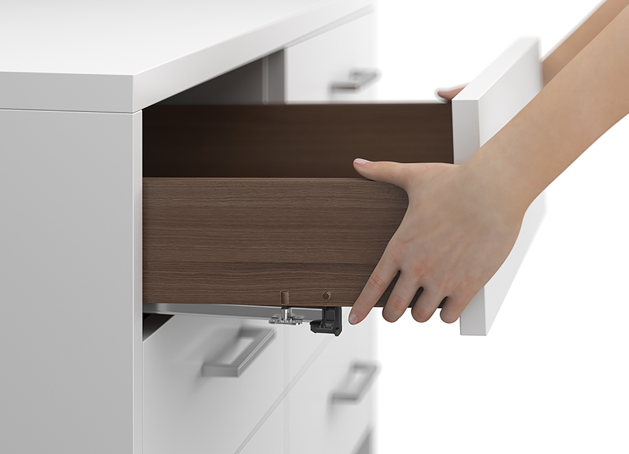 Hettich 木抽緩衝滑軌